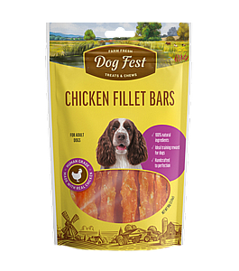 דוג פסט מקלות פילה עוף מיובשות 90 גרם דוג פסט מקלות פילה עוף מיובשות 90 גרם