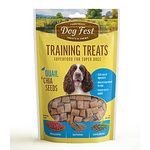 דוג פסט חטיף אילוף קוביות בטעם שליו וזרעי צ'יה – 90 גרם דוג פסט חטיף אילוף קוביות בטעם שליו וזרעי צ'יה – 90 גרם